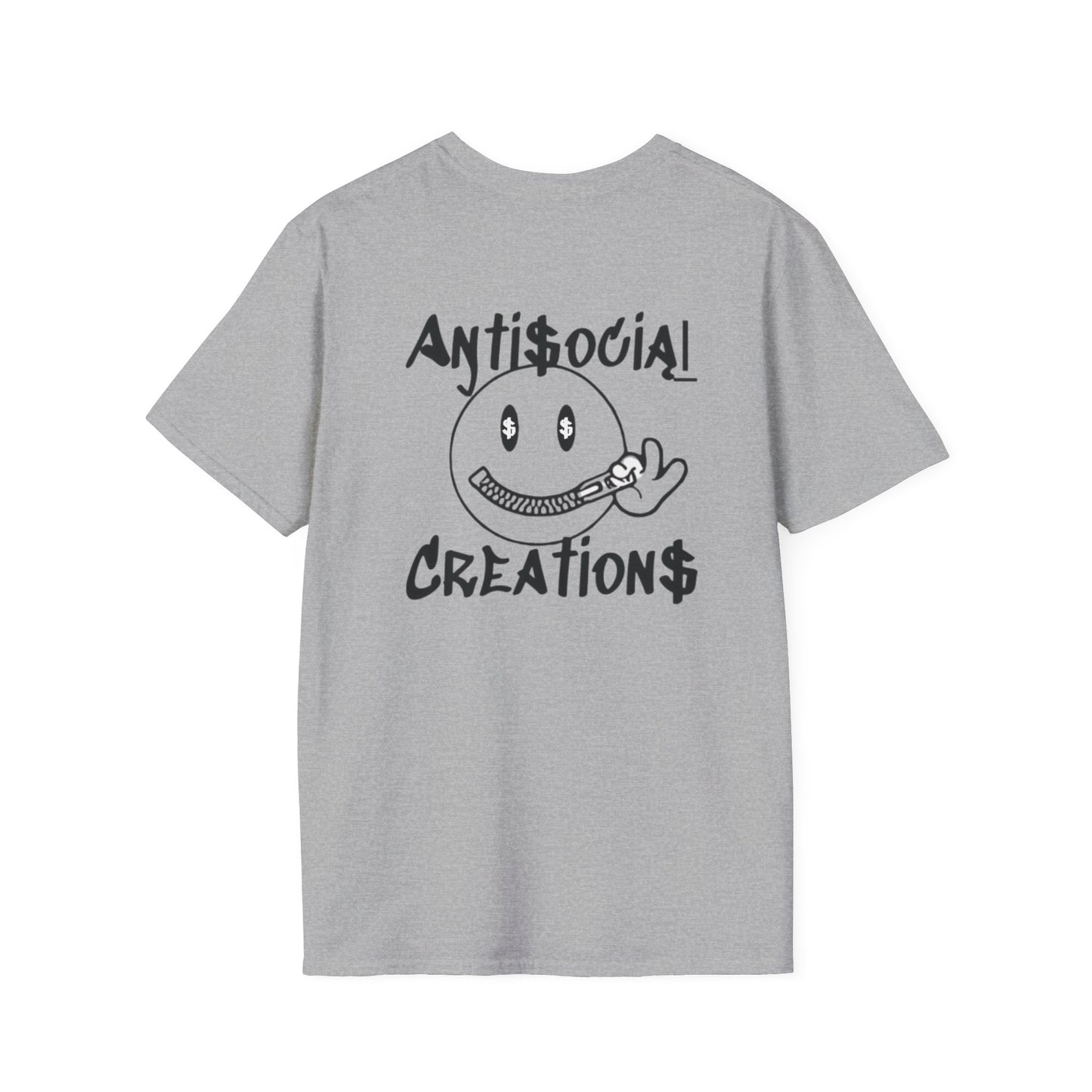 Antisocial Creations  Logo T-Shirt