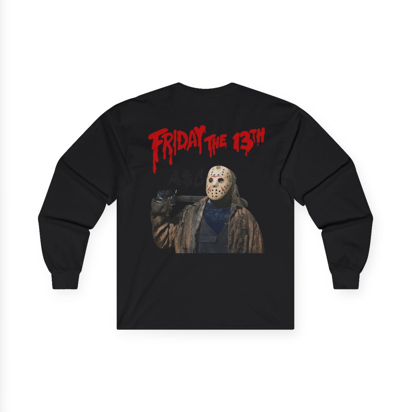 "Anti$ocial Creations  Friday the 13th Long Sleeve Tee