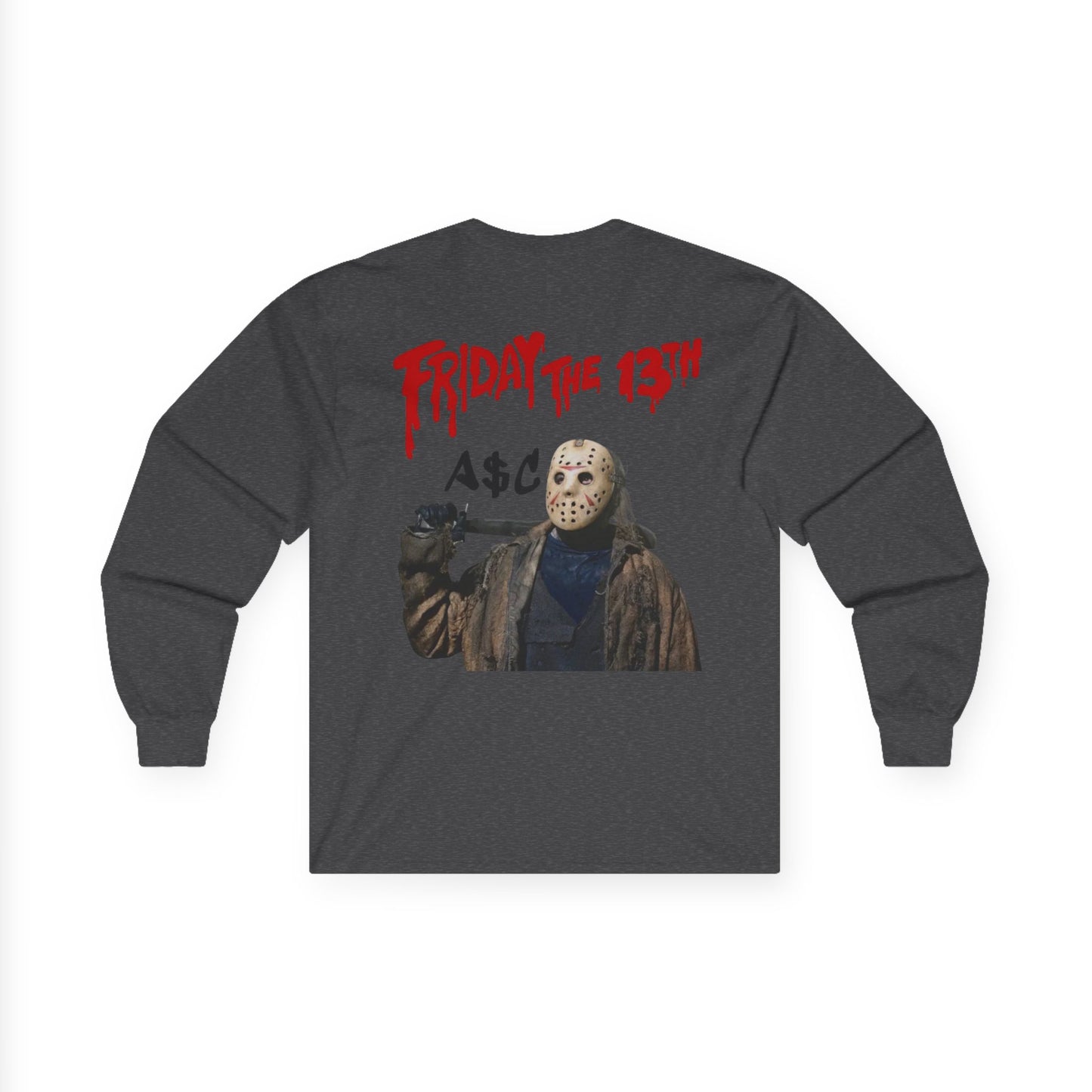 "Anti$ocial Creations  Friday the 13th Long Sleeve Tee