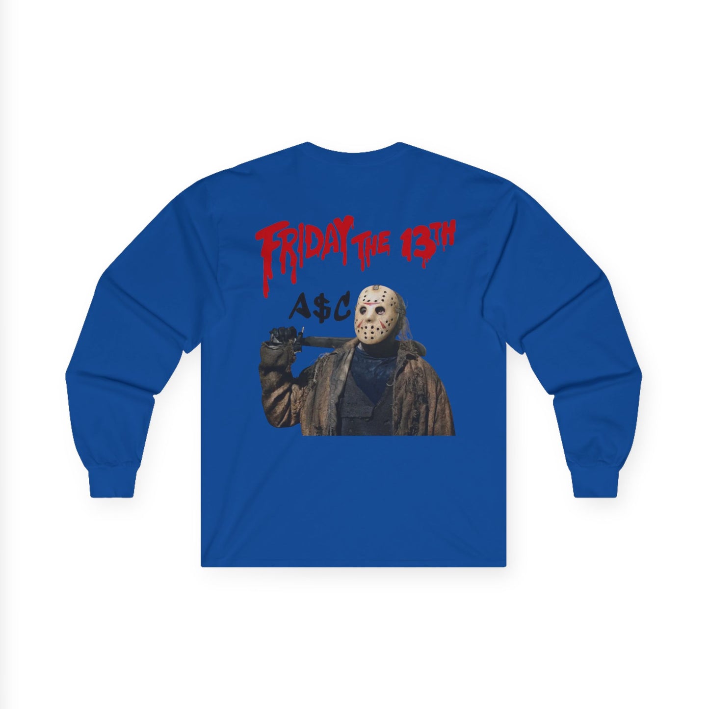"Anti$ocial Creations  Friday the 13th Long Sleeve Tee